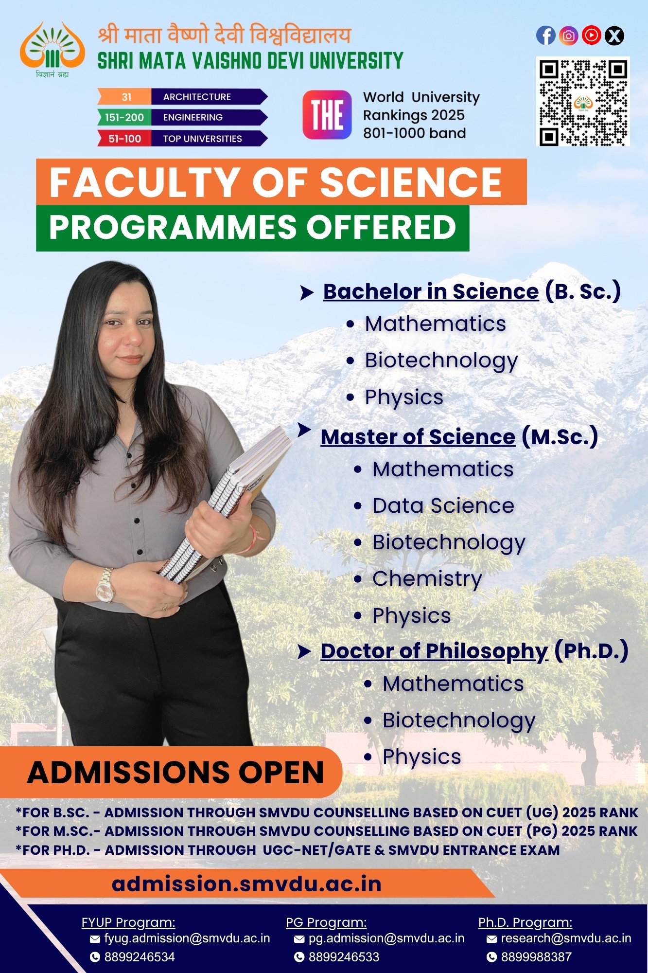 School of Mathematics aDMISSIONS oPEN 12x18